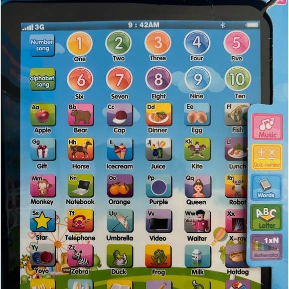 Mini childhood learning machine NWT - Picture 4 of 7